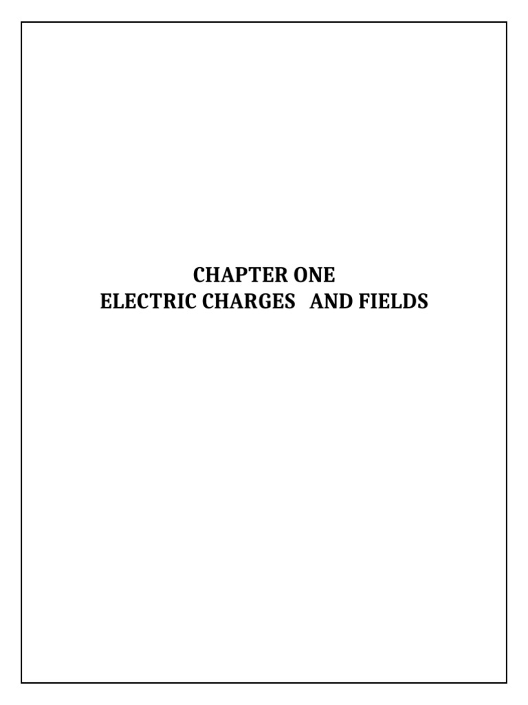 Physics classs 12 leph 101 pdf electric charge electric field