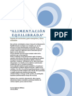 Alimentación Equilibrada