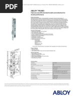 Abloy EL560 Electromechanical Lock Guide | PDF | Door | Screw