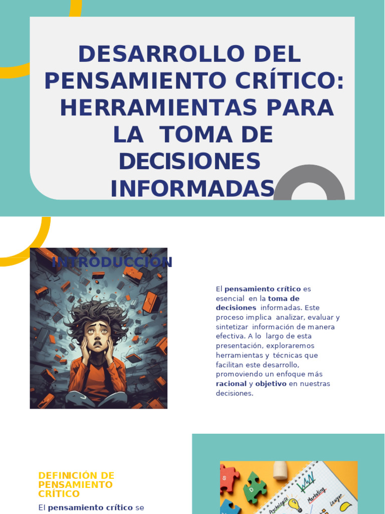 Herramientas para el Pensamiento Crítico | PDF | Crecimiento personal y ...