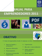 Manual Para Emprendedores 2011