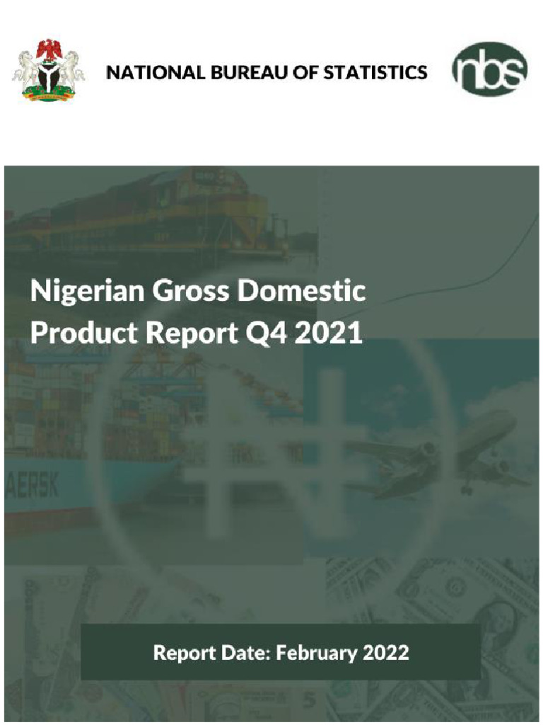 GDP Q4 2021 - Report | PDF | Economic Growth | National Accounts
