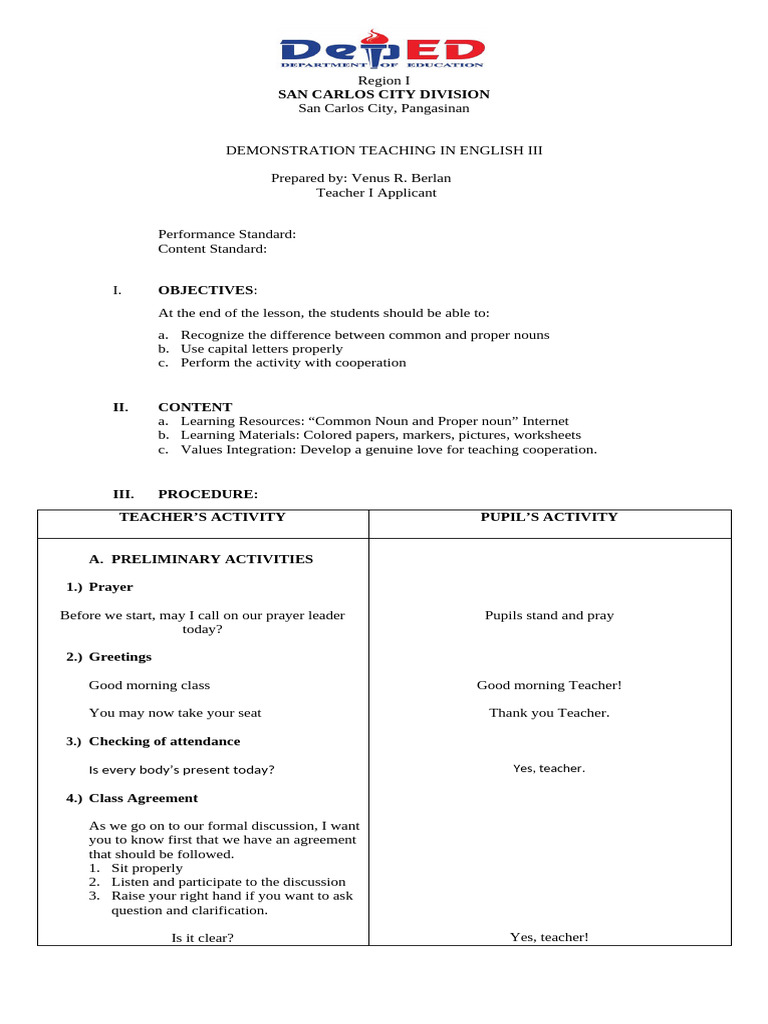 Final Demo Pdf Teachers English Language