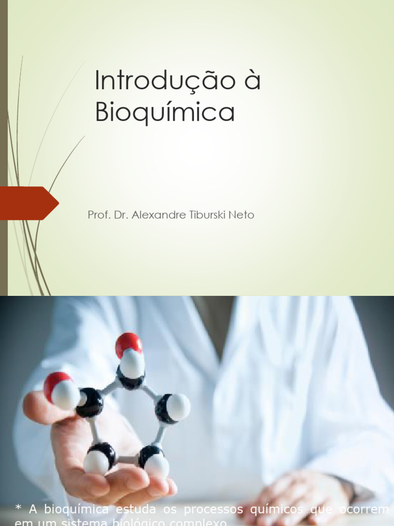 Introdução à Bioquímica | PDF | Química | Organismos
