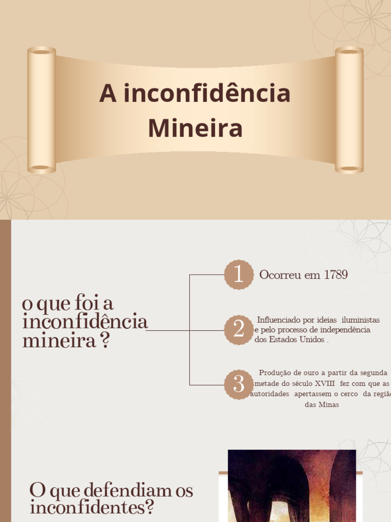Resumo da Inconfidência Mineira | PDF | Brasil