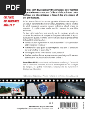 La Publicité Est Dans Le Film Placement de Produits Et Stratégie