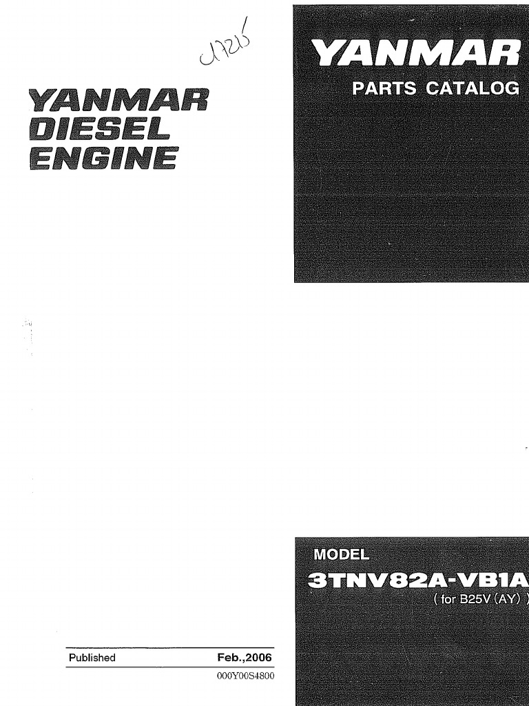 YANMAR 3TNV82A B SERVICE MANUAL PDF DOWNLOAD visual data 5