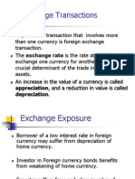 FX Transactions: Understanding Foreign Exchange Exposure and Risks