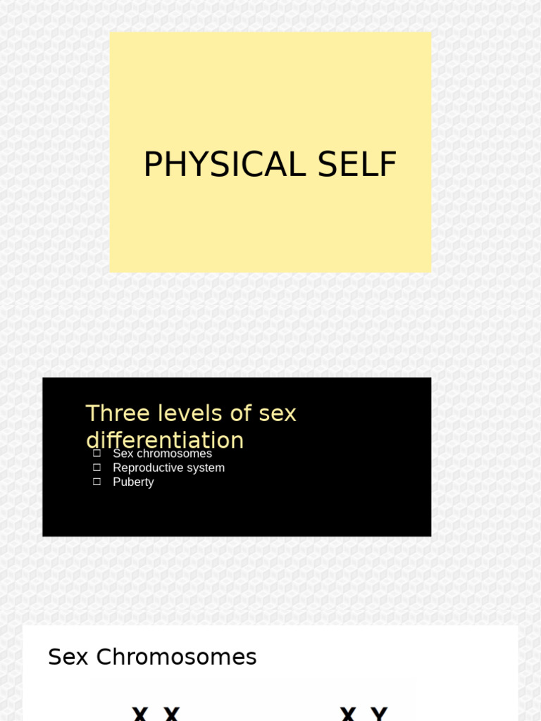 Physical and Sexual Self | PDF | Sexually Transmitted Infection | Orgasm