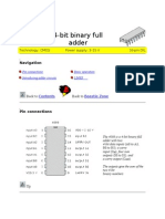 4-Bit Binary Full Adder: Navigation