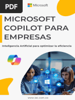 Manual de uso de Copilot PDF | PDF | Microsoft | Enseñando