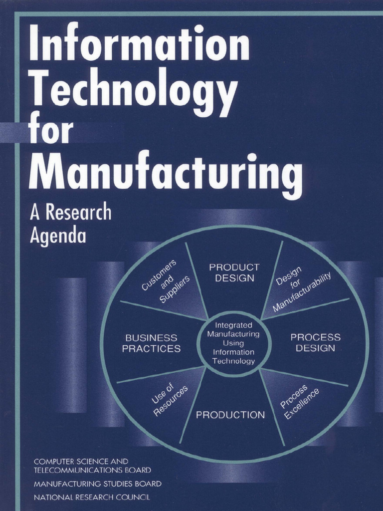 Information Technology For Manufacturing - National Research Council ...