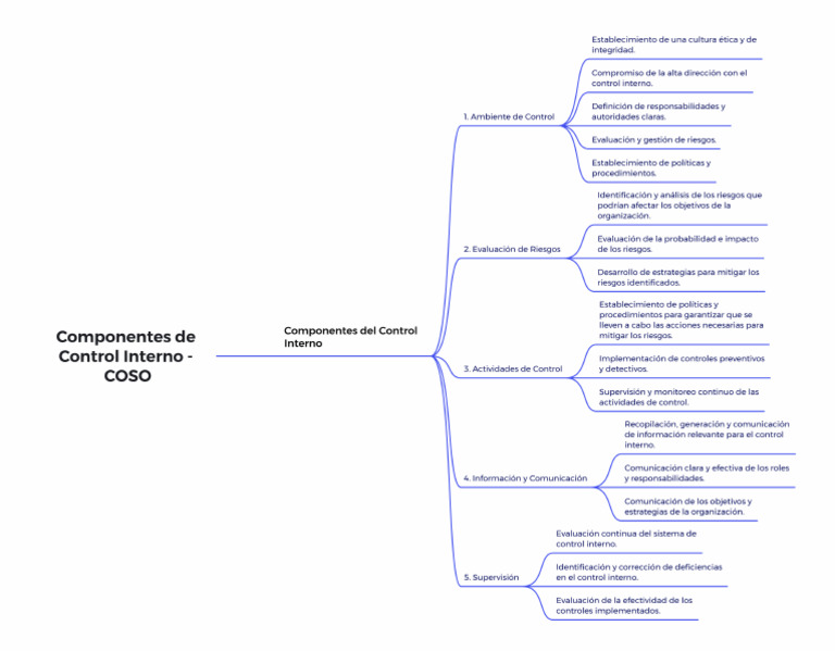 Guía COSO: Control Interno Esencial | PDF | Riesgo | Evaluación de riesgos