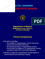 Megaloblastic Anemia: Red Cell Disorders