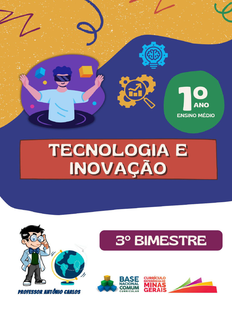 Apostila - Tecnologia e Inovação - 1º Ano - Ensino Médio - 3º Bimestre ...