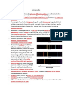 Line Spectra