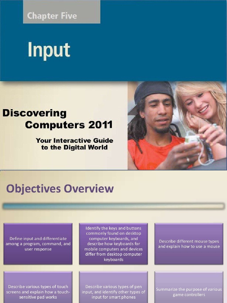ICT - Chapter 05 Input | PDF