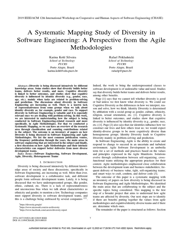 Ieee xplore full text pdf pdf agile software development methodology