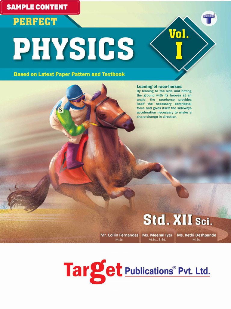 Maharashtra Class 12 Physics Guide | PDF | Rotation Around A Fixed Axis ...