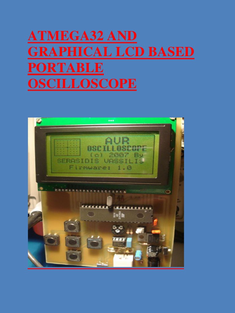 ATmega32-Based Portable Oscilloscope | PDF | Microcontroller | Central ...