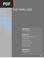 Tapal Tea Case Report