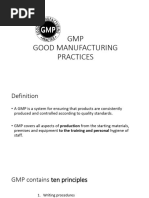 GHP and GMP in Food Safety Practices | PDF | Hygiene | Food Safety