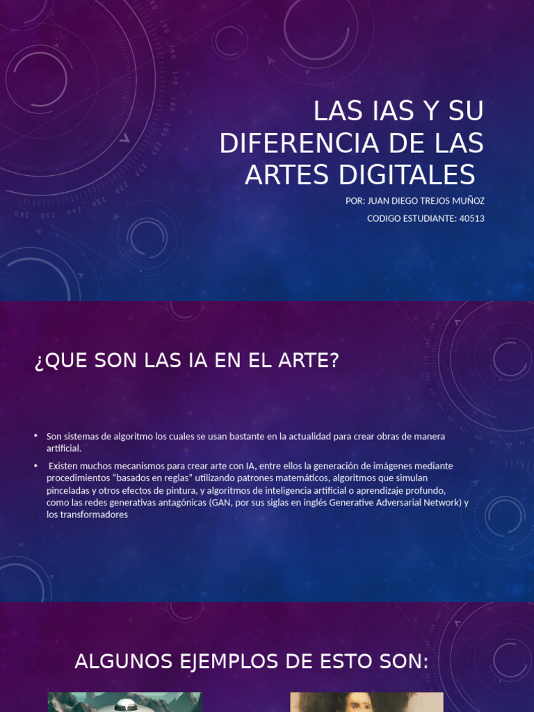 La IA y Su Repercusión en El Arte Actual, Juan Diego Trejos Muñoz | PDF ...