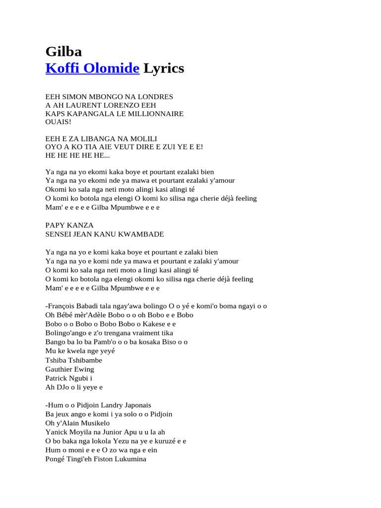 Gilba | PDF