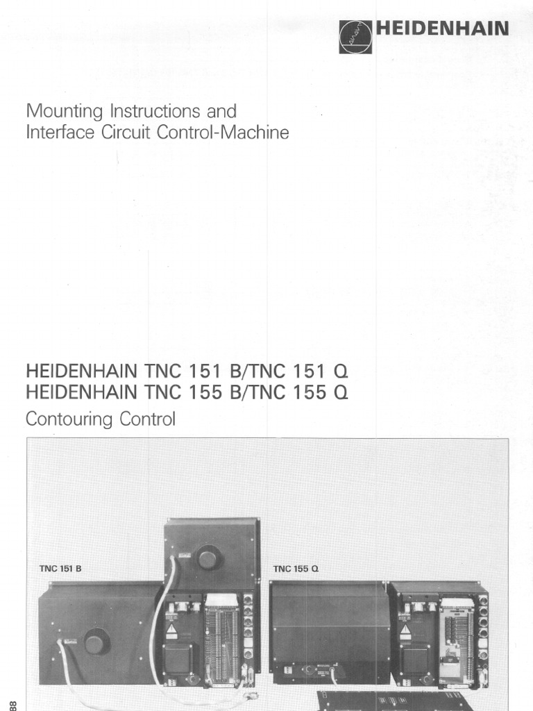 Tnc 155 M Instal Pdf Switch Parameter Computer Programming
