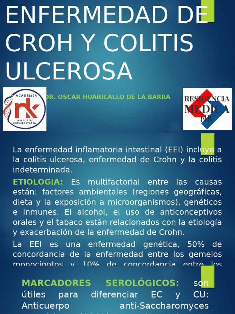 Enfermedades Inflamatorias Intestinales | PDF | Hemorroides ...