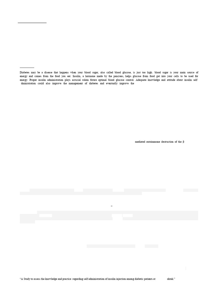 RESEARCH ARTICLE 2019 Correction On 8july | PDF | Diabetes | Injection ...