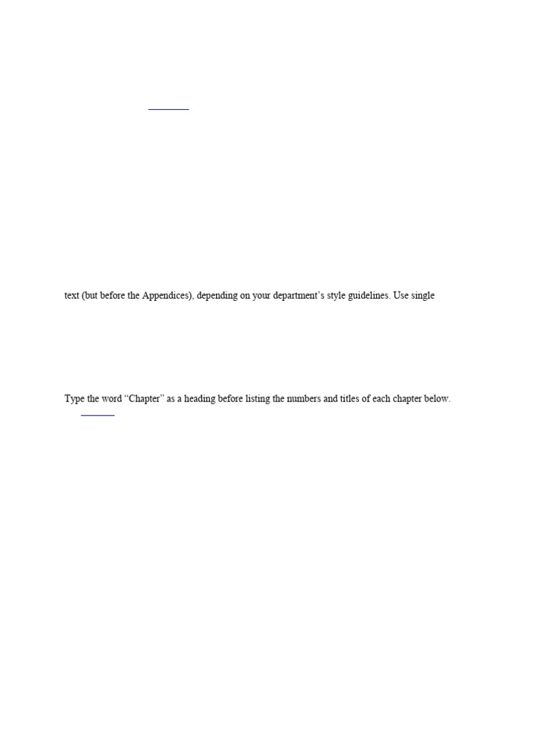 SDSU Formatting Guidelines Overview | PDF | Note (Typography) | Table ...