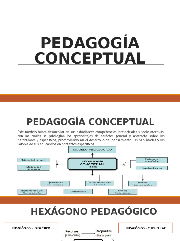 Pedagogia Conceptual | PDF | Aprendizaje | Pedagogía