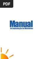 Manual de Implantação de Ministérios - Renascer