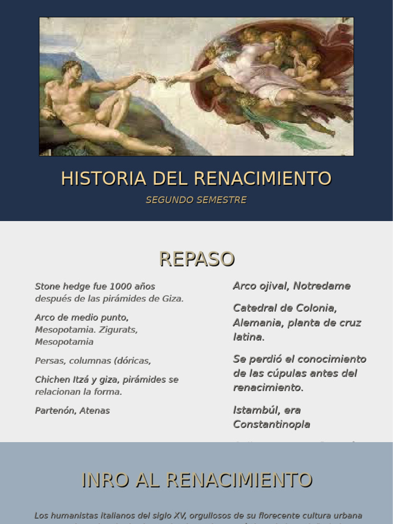 Historia y Arquitectura del Renacimiento | PDF | Hazme | Renacimiento