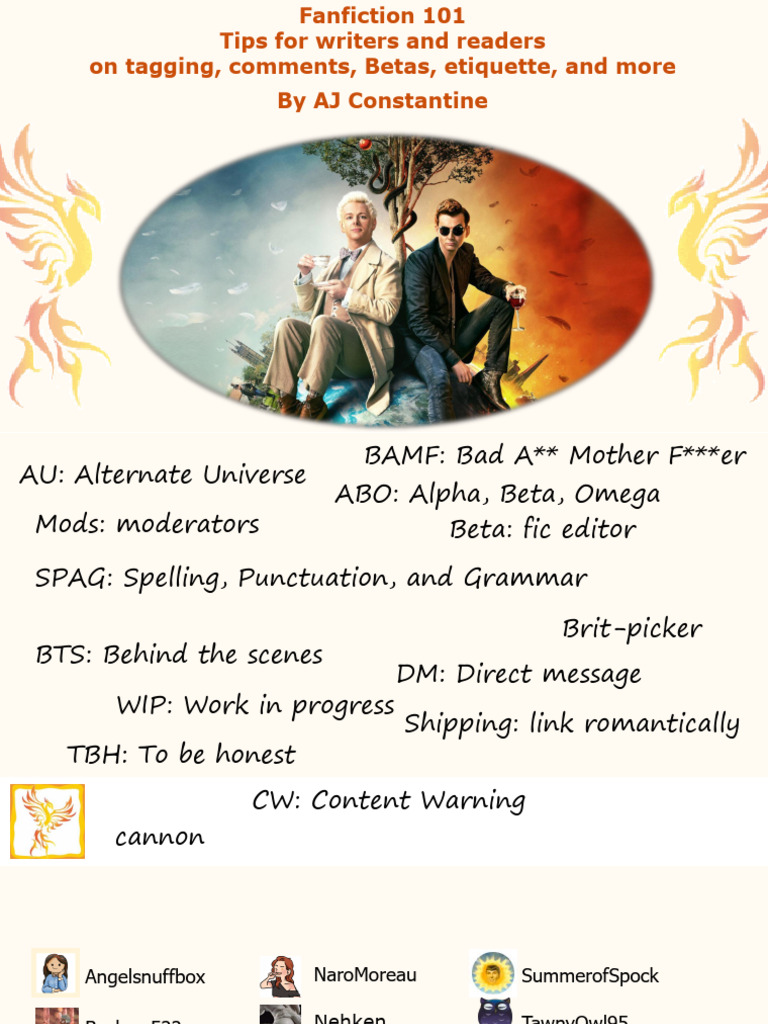 Fanfiction Writing and Tagging Guide | PDF