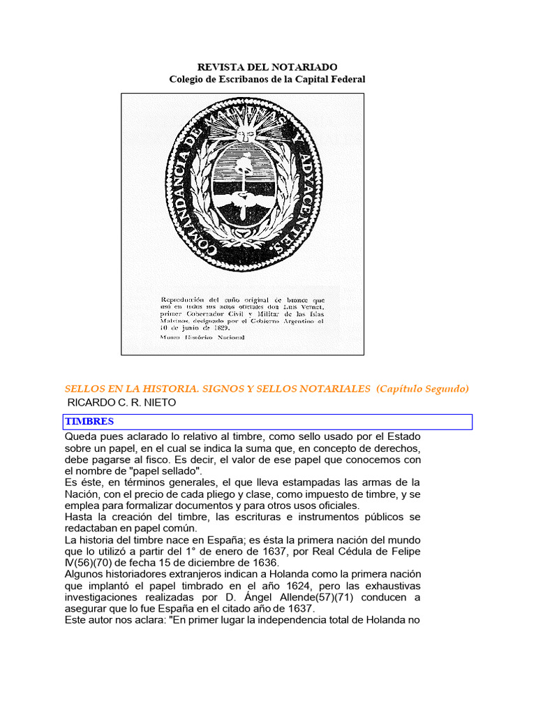 Signos Notariales | PDF