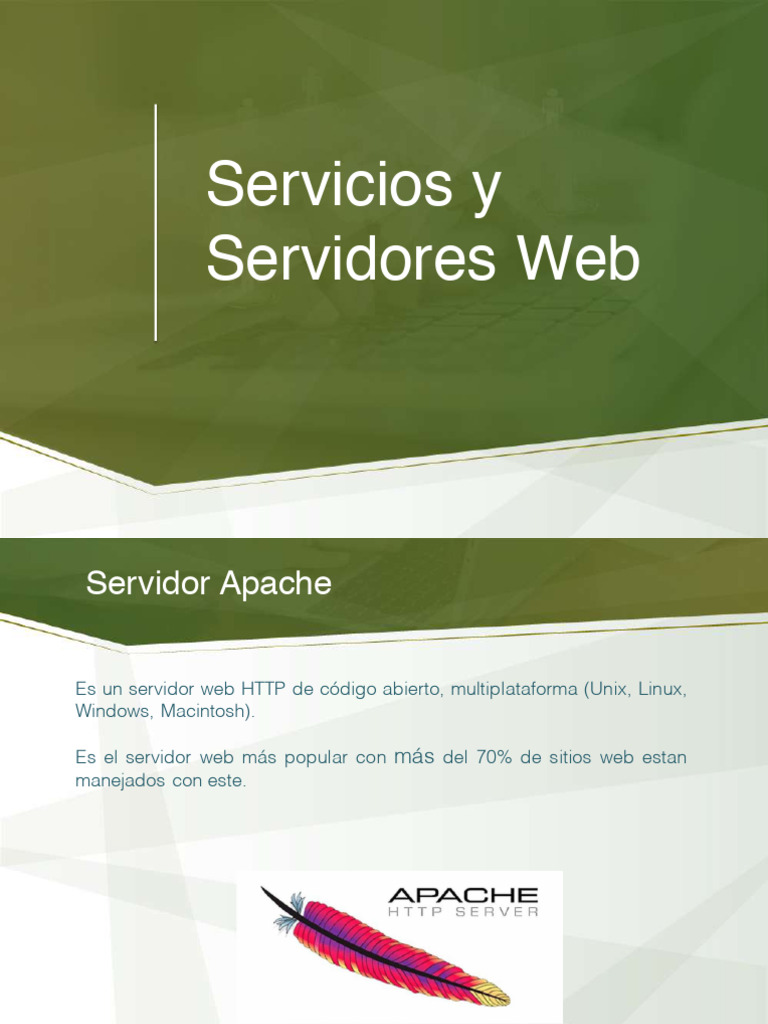Guía de Instalación y Configuración de Apache | PDF | Servidor HTTP ...