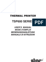 Tsp600 User Manual