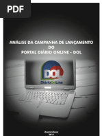 Monografia sobre A Campanha de Lançamento do Portal DOL - Diário Online