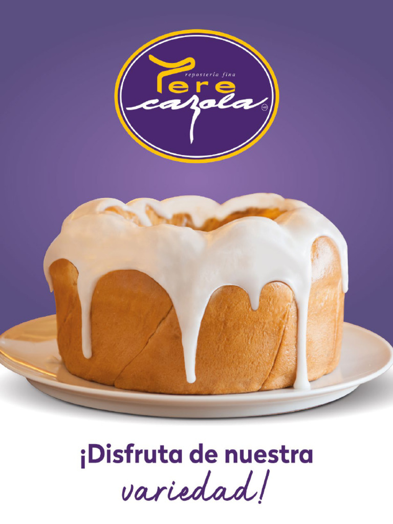 CATALOGO_TERE_CAZOLA_CDMX | PDF | Pasteles | Postres