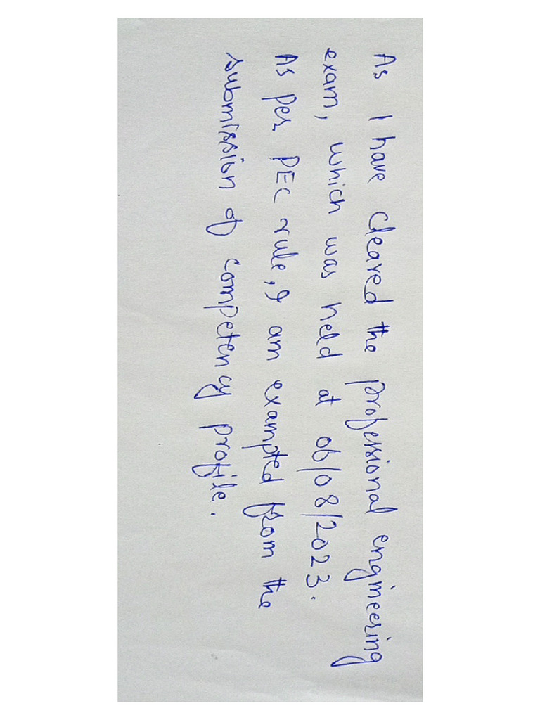 competency profile | PDF