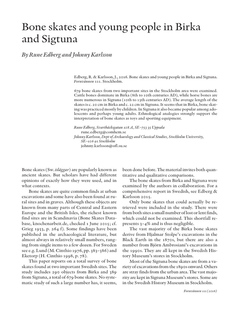 Edberg, Rune & John Karlsson (2016) - Bone Skates and Young People in ...