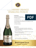 Woodbridge Cranberry Orange Sparkling Punch