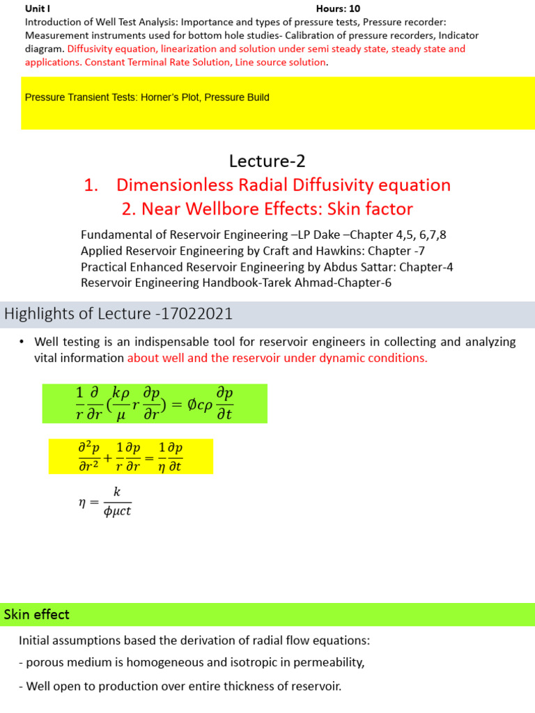 Dynamic Bottom Hole Pressure Analysis | PDF | Petroleum Reservoir ...