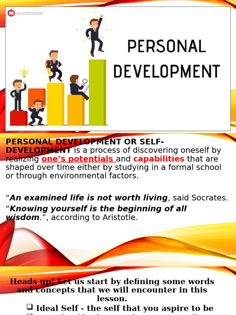 Self-Development and Self-Concept Guide | PDF | Self Concept ...