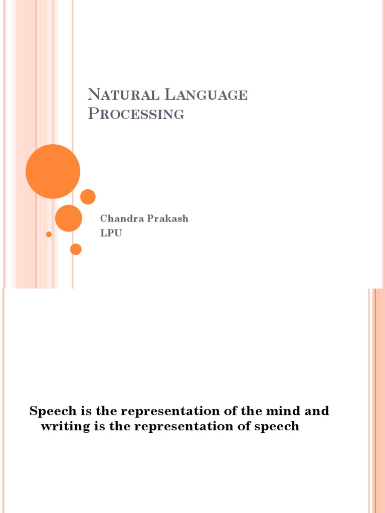Introduction to Natural Language Processing | PDF | Parsing | Semantics