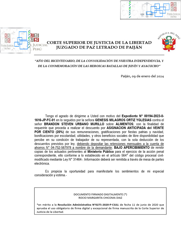 Res 2023001940213535000792520 | PDF | Justicia | Crimen y violencia