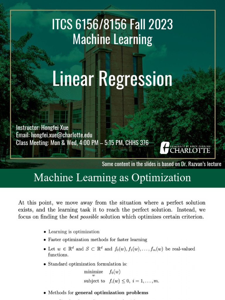 2.LinearRegression2 | PDF | Theoretical Computer Science | Applied ...