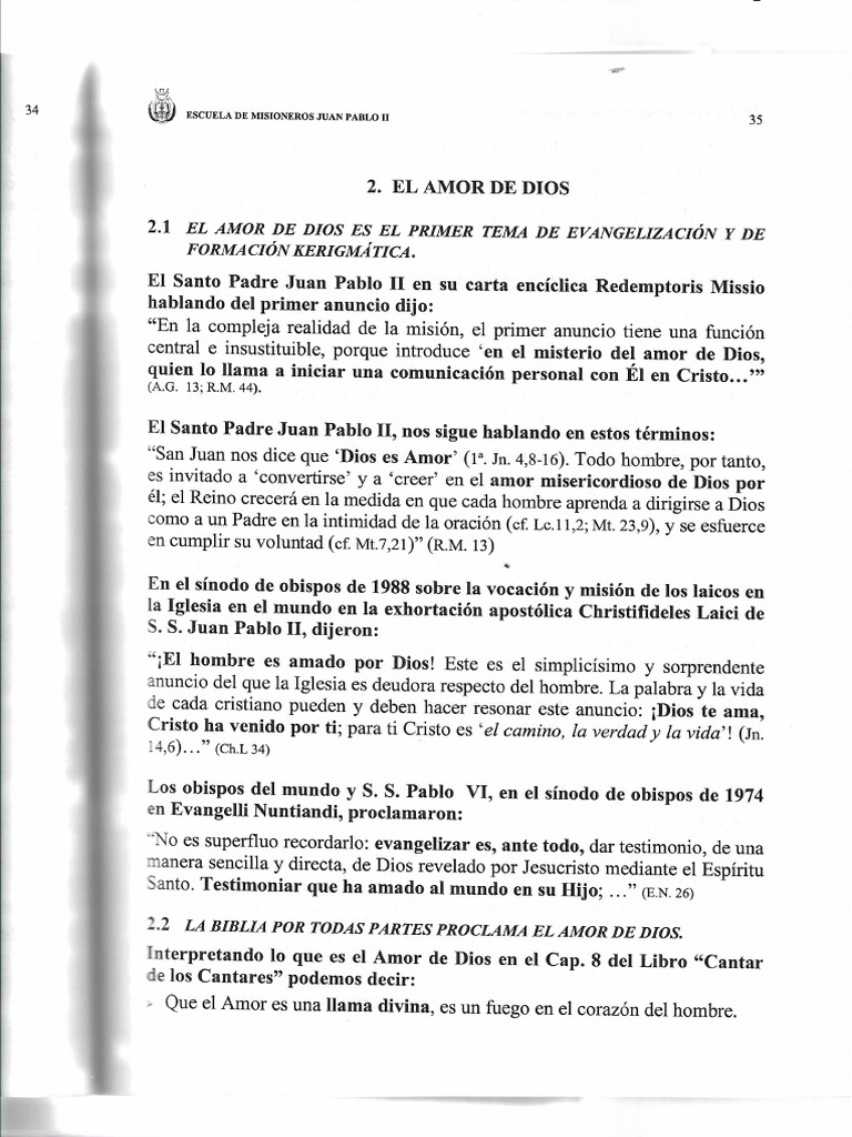 1-1 El Amor de Dios | PDF